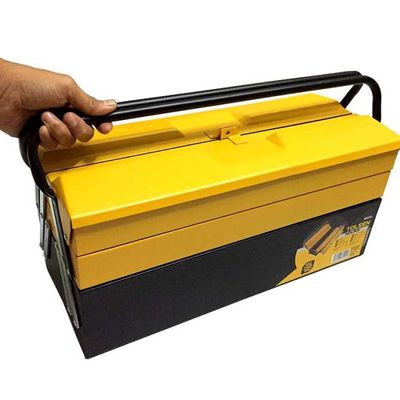 Tolsen 3 Layer Heavy Duty Steel Tool Box (495x200x290mm) Model:80212_img_2