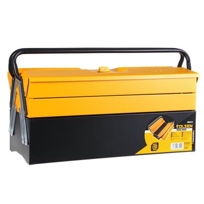 Tolsen 3 Layer Heavy Duty Steel Tool Box (495x200x290mm) Model:80212_img_5