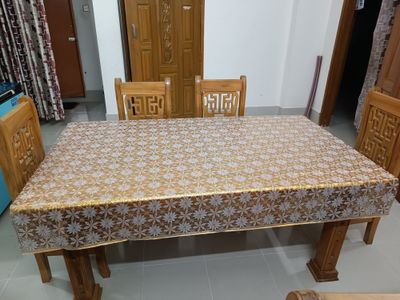 PVC Bronzing Tablecloth -84X4.5 inche-lira.1_img_2