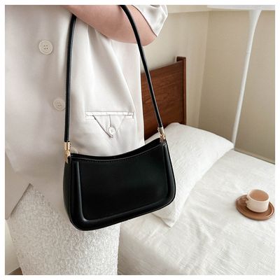 Solid soft mini shoulder bag_img_5