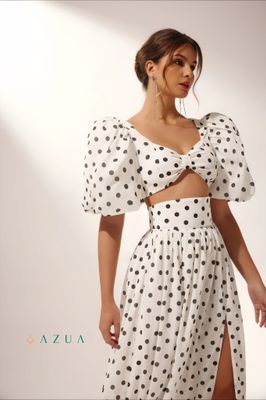 Polka Dot Skirt Set_img_2