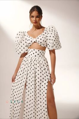 Polka Dot Skirt Set_img_4