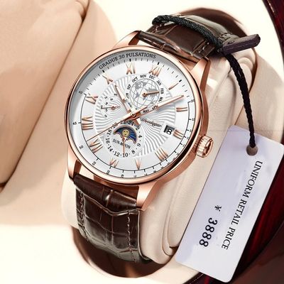 Poedagar Mens Classic watch_img_2
