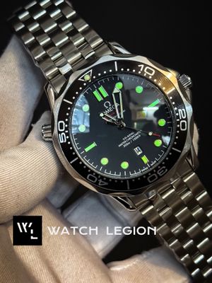 OMEGA SEAMASTER CHAIN BLACK DIAL_img_2