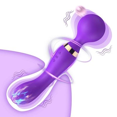 Double Ended Vibrator Vagina Massager For Women Massager Model V12_img_0
