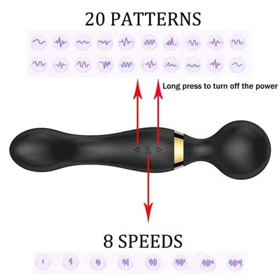 Double Ended Vibrator Vagina Massager For Women Massager Model V12_img_4