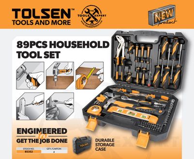 Tolsen 89Pcs Household Tool Set Model: 85352_img_2