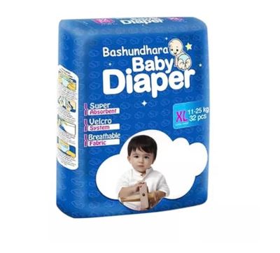 Bashundhara Baby Diaper Belt ST Series XL 11-25 kg 32 pcs_img_0