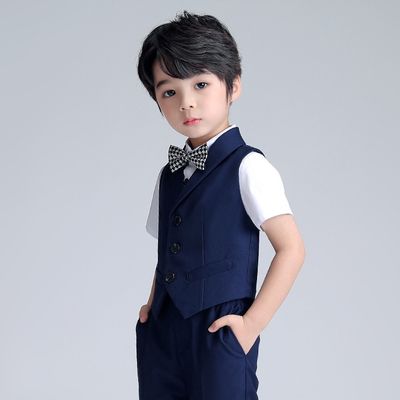 Kids Boys Summer Formal Party Dress 4pcs Set (1 to 5 Years)_img_8