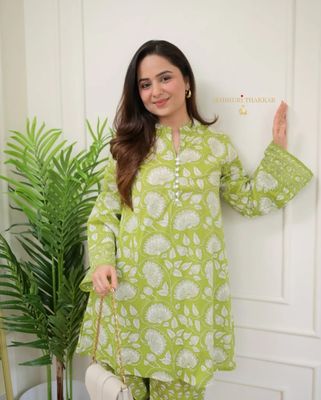 Indian Floral Co-ord Set ।_img_0