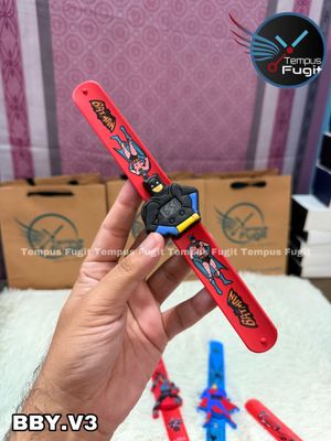 BBY.V3 Baby watch with flexible belt- BatMan (Black in red belt)_img_0