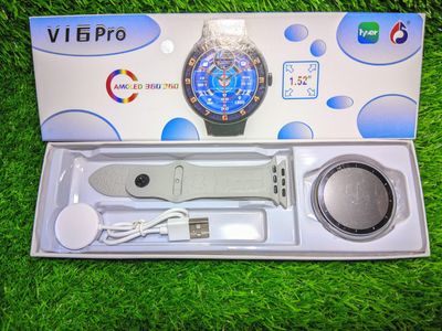 V16 Pro Smart watch (Round Shape) - স্টাইল, স্মার্টনেস আর হেলথ ট্র্যাকিং একসাথে!_img_4