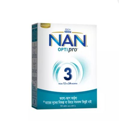 Nestle Nan 3 Infant Formula Milk Powder (12 months+) 350 gm_img_0