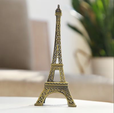 Eiffel Tower Metal Showpiece Decoration Gift_img_3