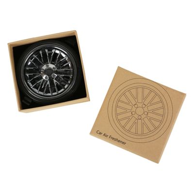 Rotateable Alloy Wheel Dashboard Car Perfume_img_10