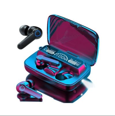 LED Digital Display Earbuds M19 BT5.3 Flashlight Function Headphone M19 With Power Bank_img_0