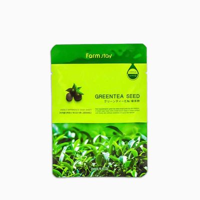 Farm Stay Visible Difference Mask Sheet (Green Tea) - 23ml_img_0