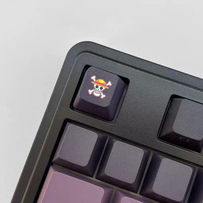 One Piece Themed PBT Arrow Wasd Keycaps - Set of 9 Keys_img_3
