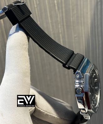 G SHOCK BLACK BELT SILVER CASE BLACK DIAL_img_1