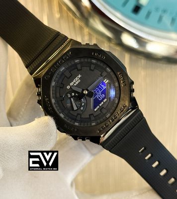 G SHOCK BLACK BELT SILVER CASE BLACK DIAL_img_5