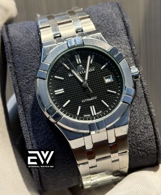 MAURICE LACROIX CHAIN AUTO BLACK DIAL_img_2