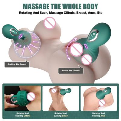 Powerful Sucking Vibrator for Women Nipple Licking Sucker Clitoris Stimulator Breast Enlargement Massager Sex Toys for Adults 18_img_6