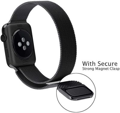 Premium Stainless Steel Milanese Loop Strap – Magnetic Mesh Band for Smartwatch (42/44/45/49mm)_img_4