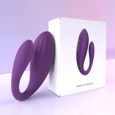Wireless Dildo Vibrator Female Dual Motors U Shape Clitoris Vagina Stimulator Wearable G-spot Sex Toys for Women Couples Adults_img_2