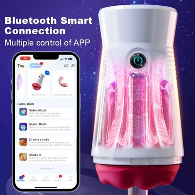 APP Remote Male Masturbator Cup with Memory Function 9 Modes Vibration Real Vagina Blowjob Masturbation Machines Adults Sex Toys_img_5