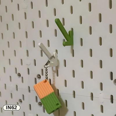 Arrow PegBoard Hook – Directional Key & Cable Holder | InDecorBD_img_0