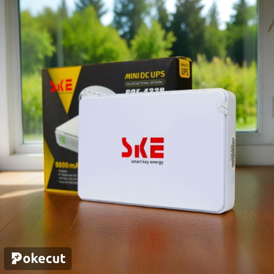 SKE 432P mini UPS for Router, ONU, Camera – 25 Watt 5v 9v 12v & PoE support 15/24v_img_0