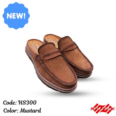 New Half Shoe HS300 Mustard_img_0