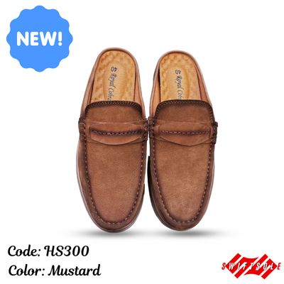 New Half Shoe HS300 Mustard_img_2