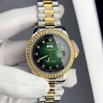 Rolex Quartz Movement Stainless Steel Analog Watch for Men_img_1