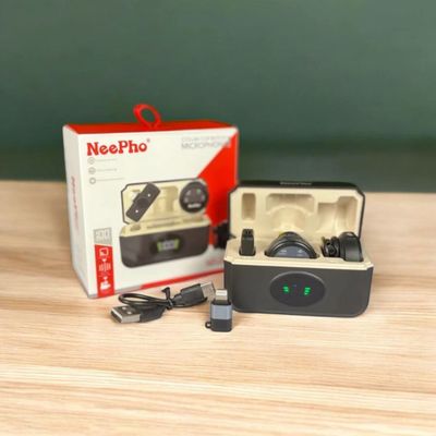 Neepho NP58 Collar Clip Button Wireless Microphone_img_2