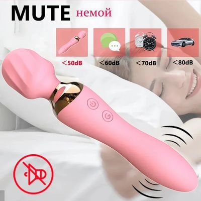 10 Speeds Heating AV Vibrators Magic Wand Vibrators Clitoral Stimulators Vaginal G-spot Massagers Women's Masturbators Sex Toys_img_12
