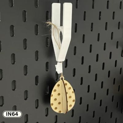Clip Hanger for PegBoard – Cord, Tag & Accessory Holder | InDecorBD_img_0
