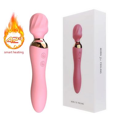 10 Speeds Heating AV Vibrators Magic Wand Vibrators Clitoral Stimulators Vaginal G-spot Massagers Women's Masturbators Sex Toys_img_6
