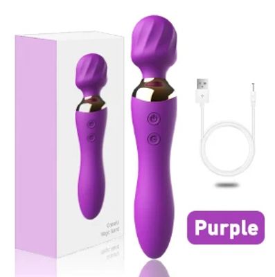 10 Speeds Heating AV Vibrators Magic Wand Vibrators Clitoral Stimulators Vaginal G-spot Massagers Women's Masturbators Sex Toys_img_9