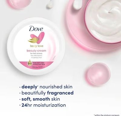 Dove Body Love Beauty Cream for Face & Body 150ml_img_3