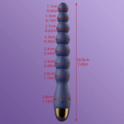 Couple Anal Bead Vibrator For Women Vagina Clitoris Stimulator Vibrating Butt Plugs Male Prostate Anus Massager Adult Sex Toysral Stimulator Sex Toy for Women_img_4