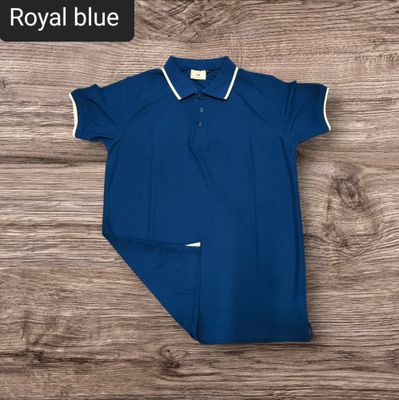 PREMIUM POLO T-SHIRT ROYAL BLUE_img_2