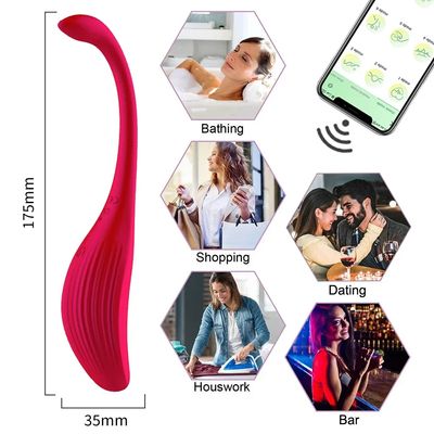 Wireless App Remote Vibrator Wearable Dildo Oral Sex Clitoris Massager G Spot Stimulator Vibrating Egg Adult Sex Toys for Women_img_4