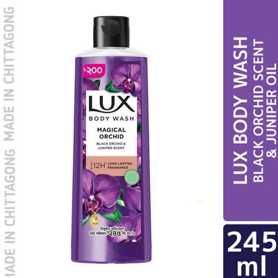 Lux Black Orchid & Juniper Oil Body Wash 245ml – Deep Fragrance & Nourishment_img_1