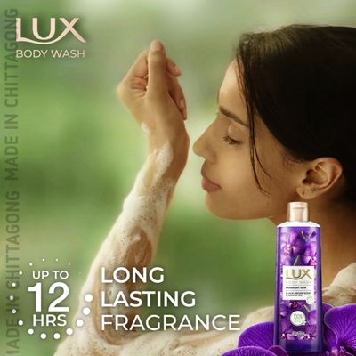 Lux Black Orchid & Juniper Oil Body Wash 245ml – Deep Fragrance & Nourishment_img_2