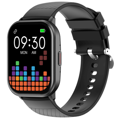 VALDUS VS02 Smartwatch 2.01 Inches HD Touchscreen Professional Sports Guidance Support DIY Watch -Black Color_img_0