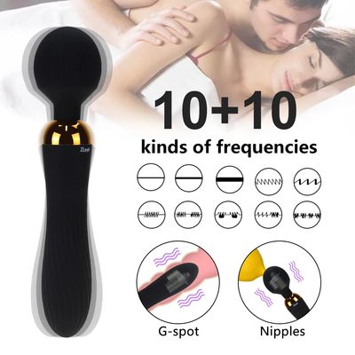 AV Vibrator Private Parts Massage Dildo Vagina Stick G Spot Orgasm Clit Stimulator Adult Sex Toys for Women Female Masturbator_img_1
