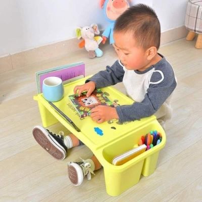 Children's Study Table Baby Snack Table Storage Box, Writing Plastic Table_img_1