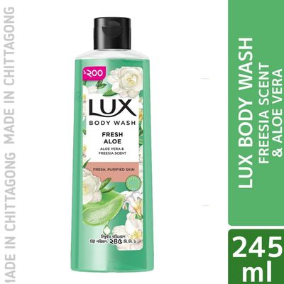 Lux Freesia & Aloe Vera Body Wash 245ml – Refreshing & Soothing Cleanse_img_1