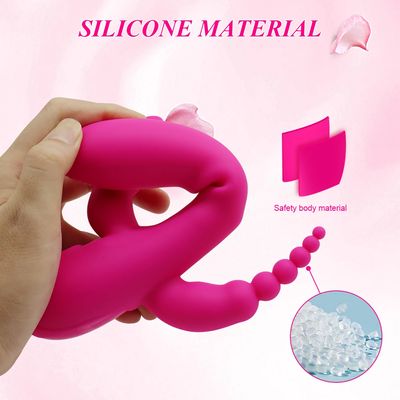 Adult Toy Dildo Rabbit Vibrator 3 In 1 Silicone G Spot Anal Clitoris Stimulator Vagina Masturbator Sex Toys for Women Products_img_2